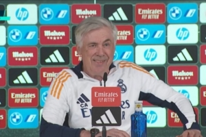 安切洛蒂：巴萨看似更强 但将皇马描绘成决赛中的弱势方略显夸张